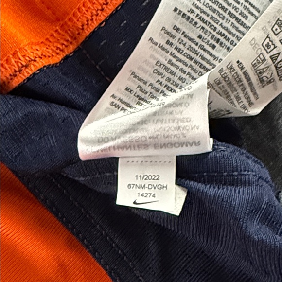 Denver Broncos #14 Courtland Sutton Home NFL On Field Nike Jersey - Picture 7 of 8